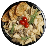 پنه آلفردو با گوشت